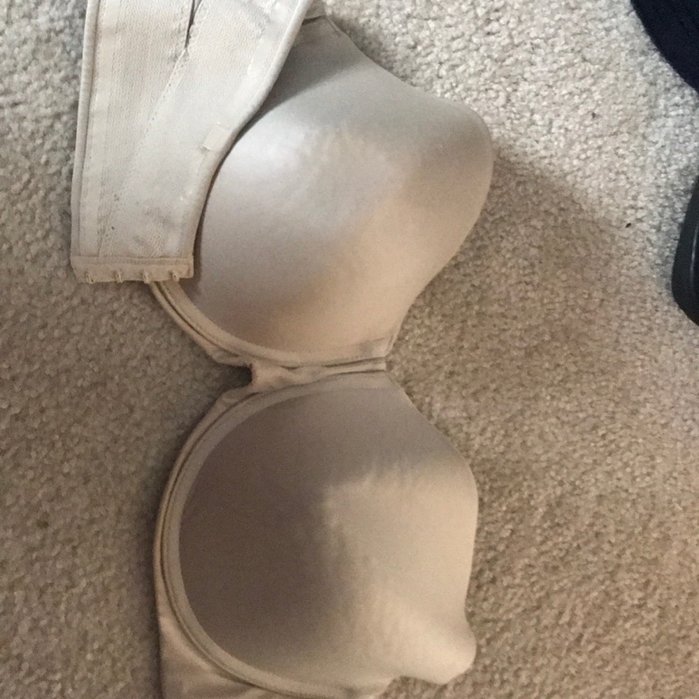 Strapless bra